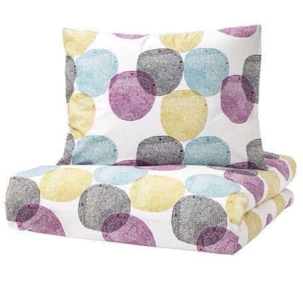 IKEA MALIN RUND Twin Duvet Cover Set
